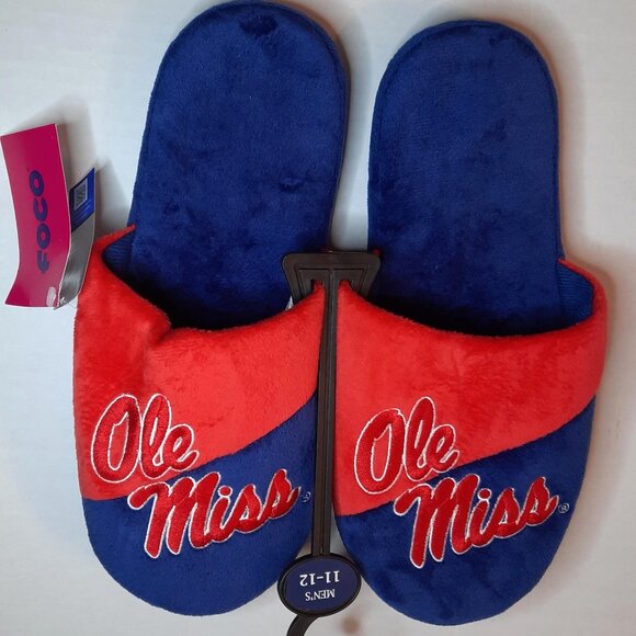 Ole Mis Mississippi Men's Slipper Slides for Home or Dorm - Picture 1 of 1